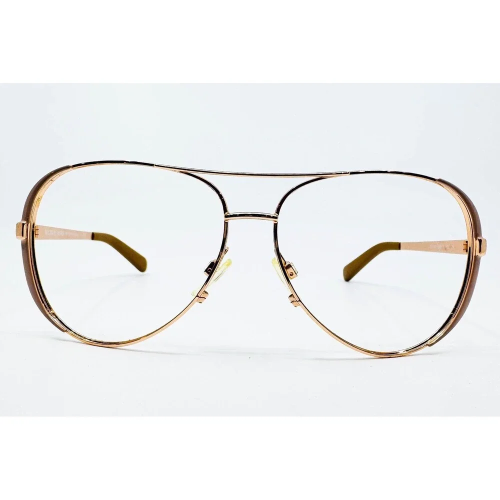Michael Kors Eyeglasses Womens Gold Aviator MK 5004 Chelsea 59-13-135